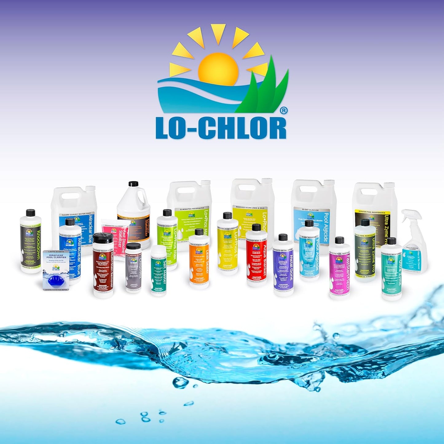 Pool Algaecide for Swimming Pools -Single Treatment Lasts 3 Months, Effective Algaecide for Pool with Unique Organo-Copper Complex - Black, Mustard, and Green Algae Killer for Pools (32 Oz)