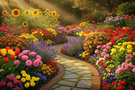 How to Build a Joyful Garden: Simple Tips for Colorful and Healthy Blooms All Year