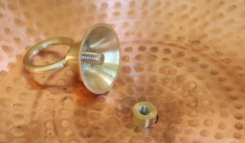 Nutshell Stores Hand Hammered Copper Dish with Loop