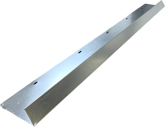 Eagle 1-26 Gauge 5 Foot Rain Diverter - Nails and Instructions Included (Mill Finish Aluminum, Copper, Galvanized, Stainless Steel & More) (1, Galvanized Steel)