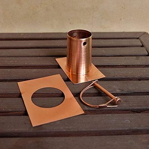 Large Tapered Cups - Copper Plated with Installation Kit (13 Feet)