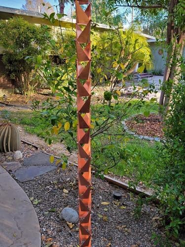 Nutshell Stores Origami Rain Chain - Copper - 10 Feet
