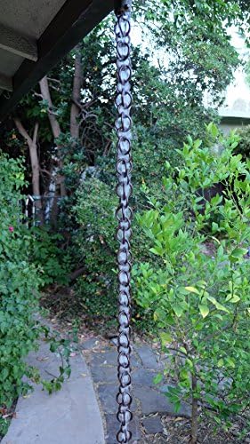 Nutshell Stores Double Loops Rain Chain - Bronze - 13 Feet