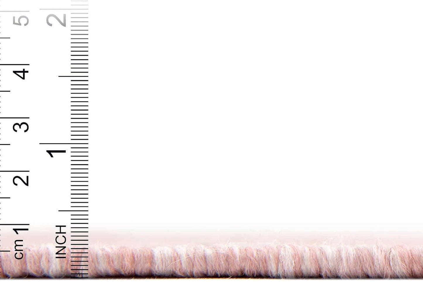Unique Loom Collection Casual Transitional Solid Heathered Indoor/Outdoor Flatweave Area Rug (2' 2" x 3' 1" Oval, Whisper Pink/Ivory)