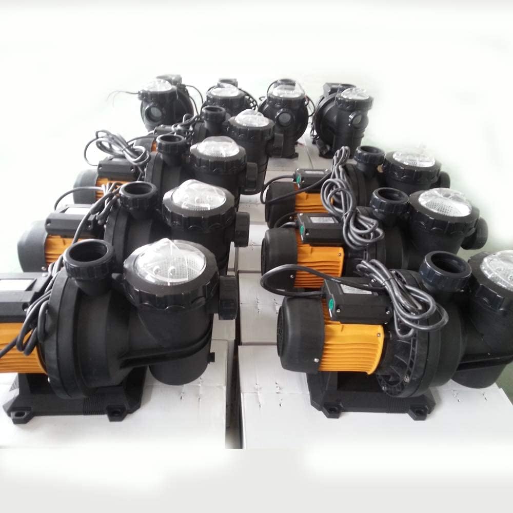 Solar Swimming Pool Pump, PWS Powerful Solar Water Pump with MPPT Controller,72VDC, 1.2HP, 62ft, 92GPM,Suitable for Salt Water, JP21-19/900