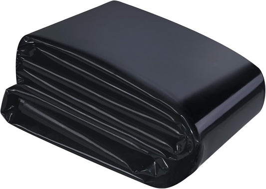 15 x 20 FT Pond Liner, 20 mil Pond Liners for Outdoor Ponds, UV Resistant Fish Pond HDPE Liner for Backyard Koi Ponds, Pool, Water Features, Fountains, Waterfall and Water Gardens, Black