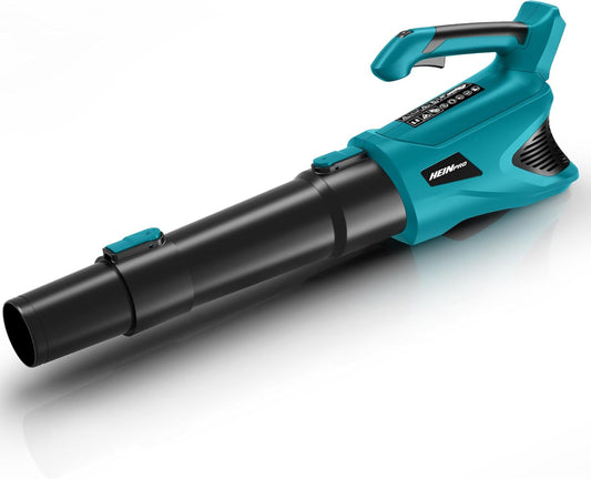 Cordless Leaf Blower Up to 500CFM Compatible with Makita 18V Battery (Tool Only), Electric Leaf Blower Cordless with 5 Speed Modes, Handheld Battery Powered Leaf Blowers for Lawn Care