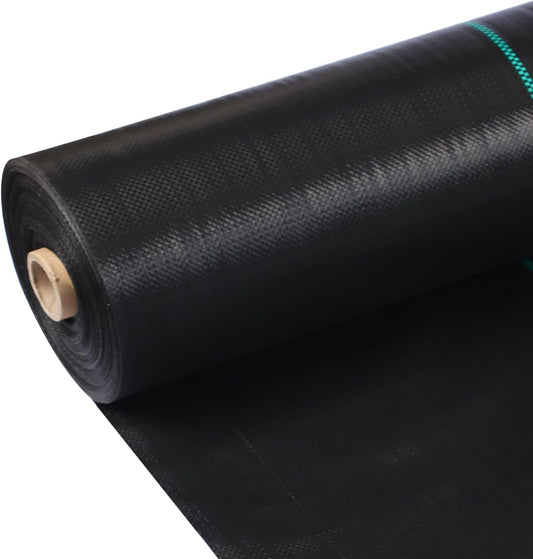 6 x 600 FT Weed Barrier Fabric,3.2 OZ Landscape Fabric,Heavy Duty PP Ground Cover for Gardening,Farming