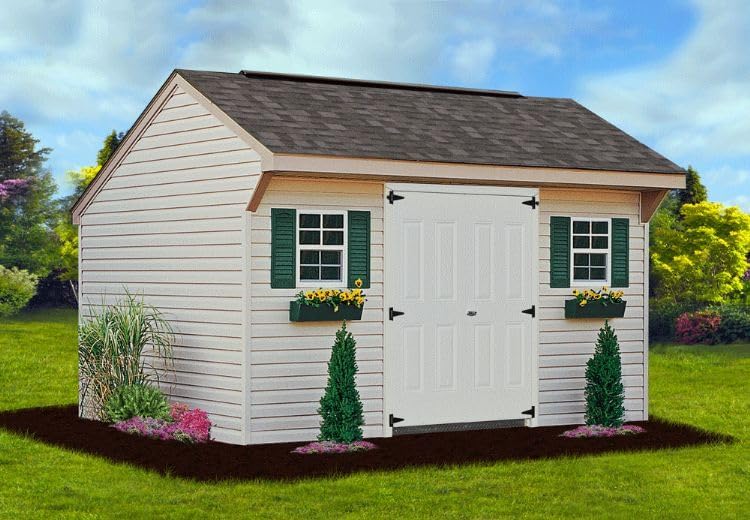 Flower Box 24" x 6" x 5" White Polyethlene for Window Sills, Sheds, and Playhouses, 1 PK (FB24W-BX1)