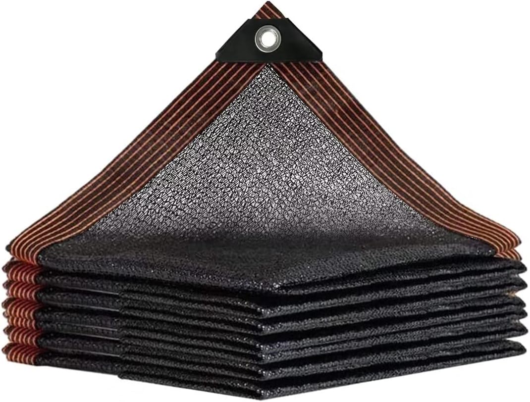 QLOFEI Shade Cloth for Garden, 40-50% Sunblock Mesh Tarp Shade Cloth with Grommets, Easy to Hang Sun Screens for Plants Greenhouse, Sun Shades Outdoor Patio Kennel Chicken Coop Pergola, 20x30 FT