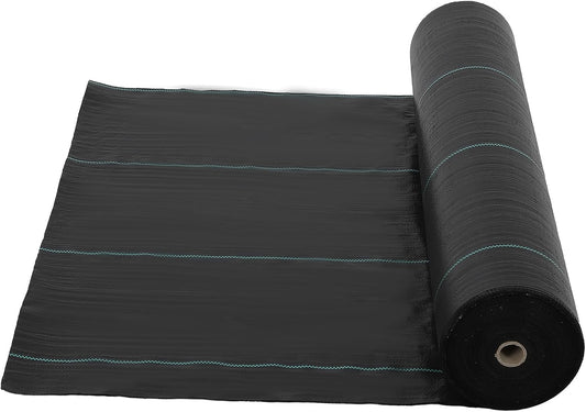 3ft x 300ft Premium Weed Barrier Landscape Fabric, 3.24 oz Heavy Duty, Weed Control Fabric, High Permeability, Good for Flower Bed, Driveway Fabric and Ground Cover