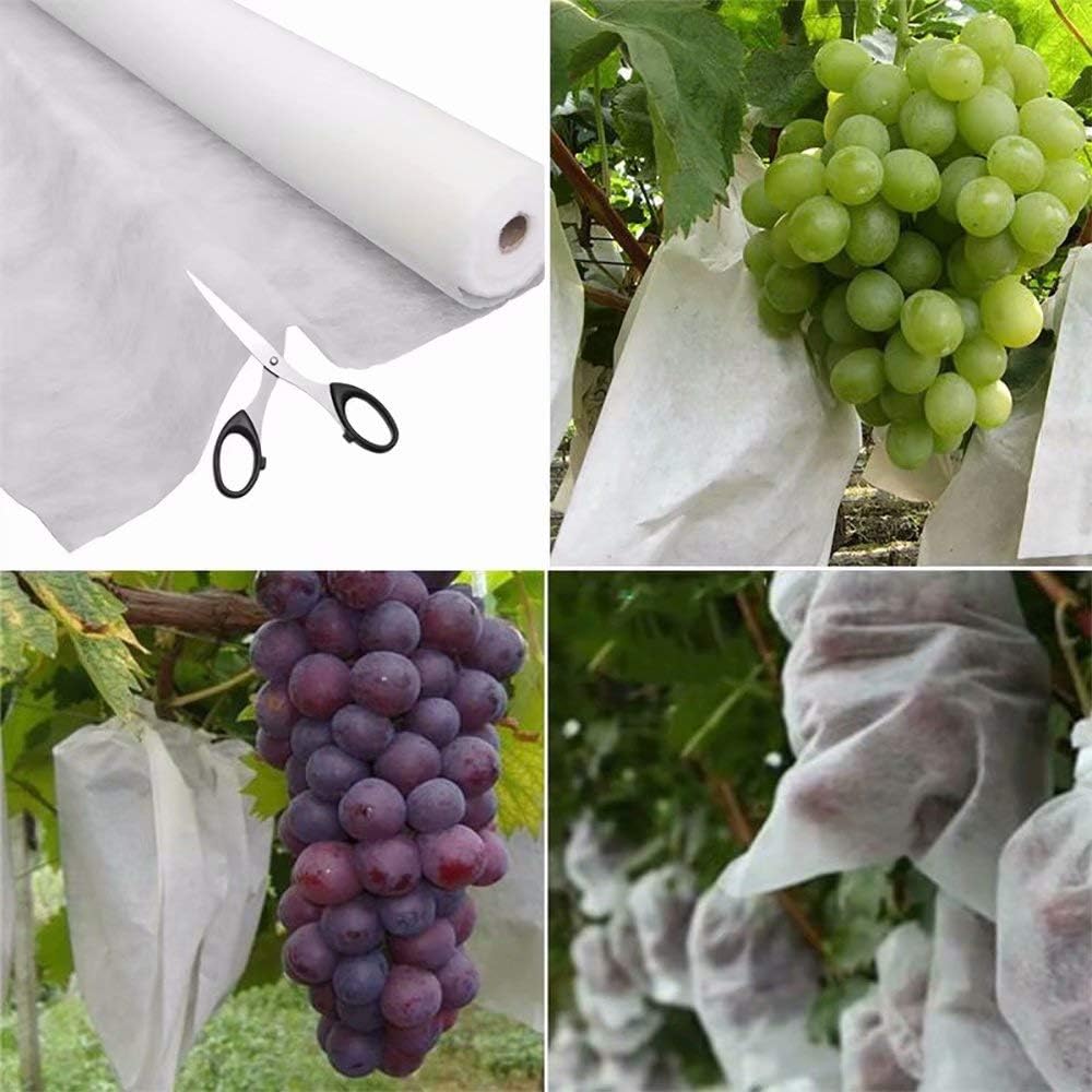 Agfabric Plant Covers Freeze Protection Floating Row Covers 10'x25' 0.55oz Plant Covers Freeze Protection,Row Covers for Vegetables,White