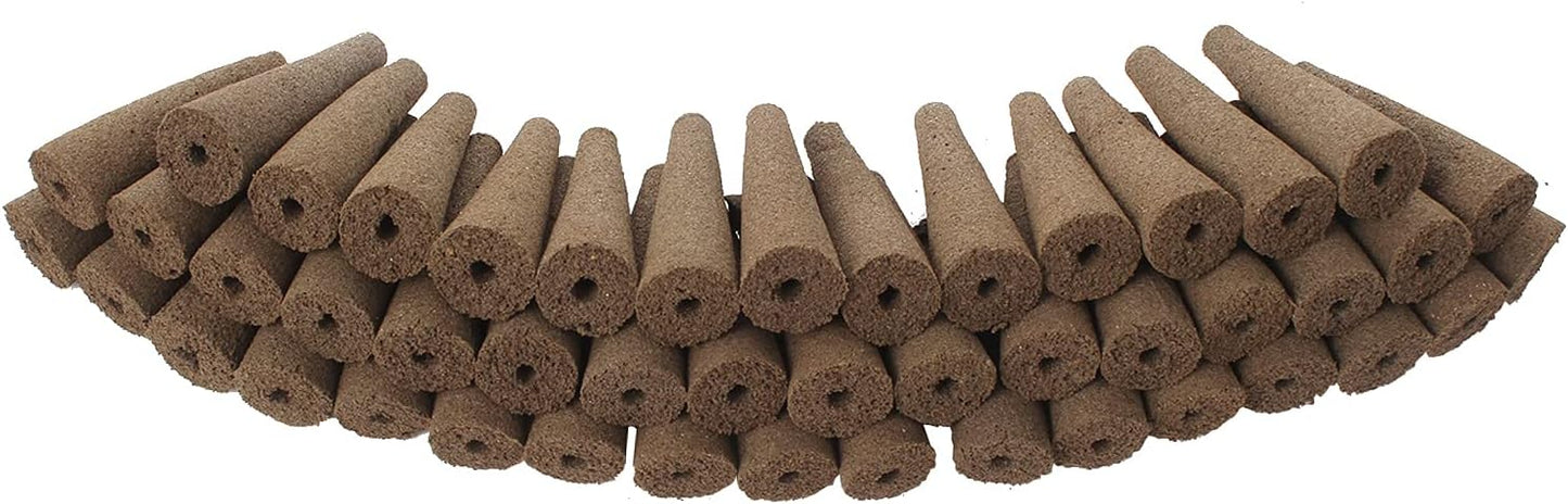 50 Pack Grow Sponges, Seed Starter Pods Growth Sponges Compatible with AeroGarden, PH-Balanced Refill Pods Gardening Accessories for Hydroponic Indoor Growing System