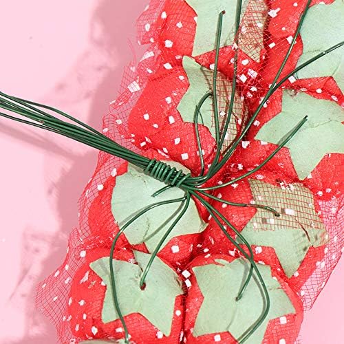 Foam Rose Fake Flowers for Crafts 144 pcs 2 cm Mini Wreaths Artificial Flower Bouquet Multicolor Rose Flower Wedding Scrapbooking Decoration Rose Fake Flower(Orange)