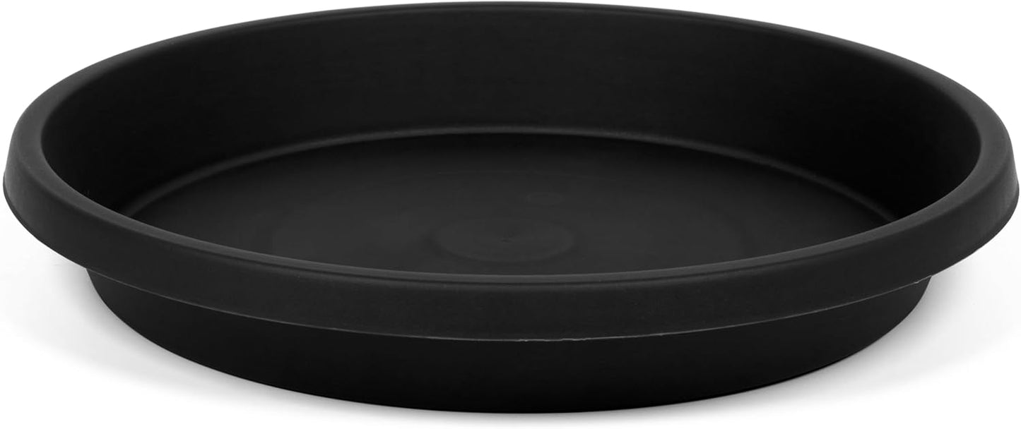 5 Pack Plant Saucer 10 Inch, Plastic Plant Saucers for Indoors, Drip Trays for Potted Plants, Flower Pot Saucers, Plant Trays for Pots, Plant Water Catcher Tray