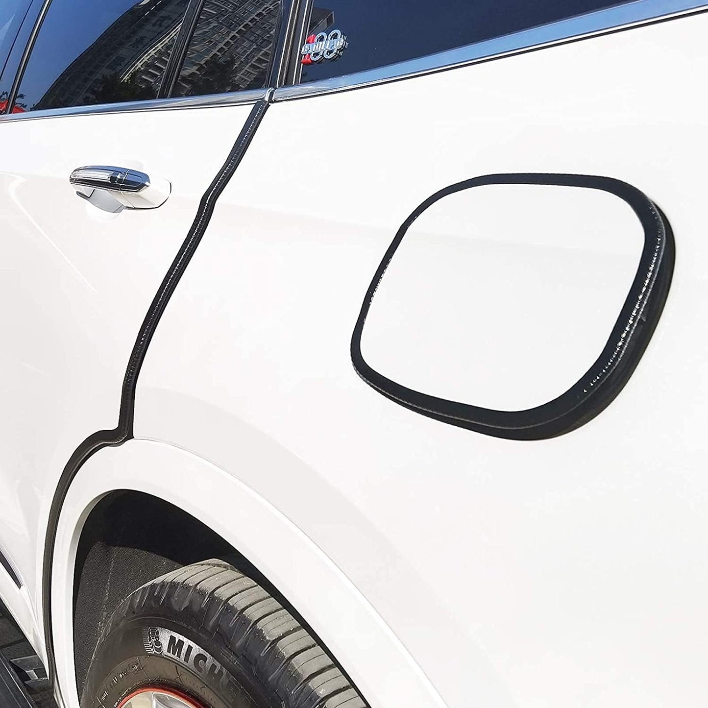 Edge Trim Black U-Channel Rubber Trim Edge with Metal 1/2" X 3/8" - Fit Gap 3/64" to1/4 Car Door Edge Sealing Strip, PVC Weather Stripping with Steel, Metal Edge Protector, 26FT