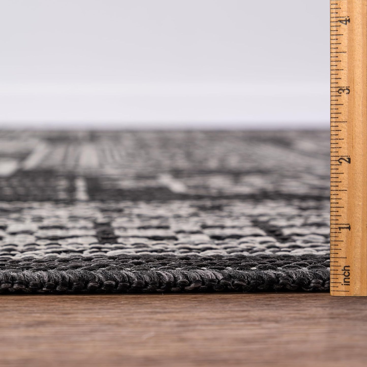 Keen Home Design Terrace Outdoor Runner Rug - 2x10 Washable Indoor/Outdoor Rug for Patio, Kitchen, Balcony, Beach, Garden, Deck and Porch, Size: 2'2"x9'11"
