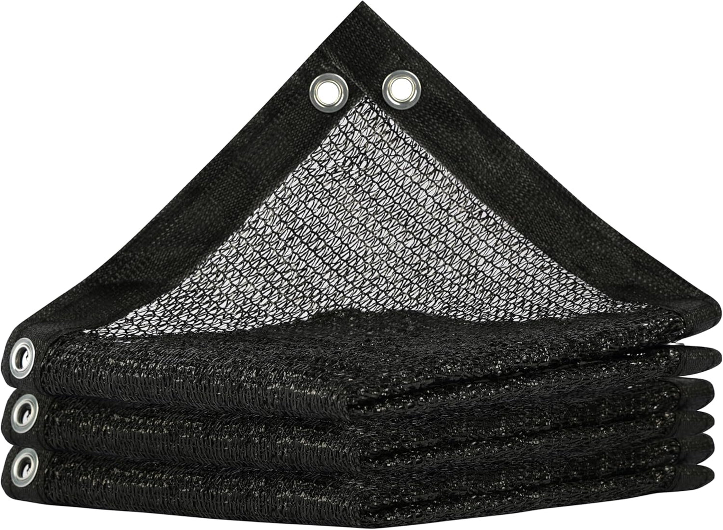 ShadeMart 50% Shade Cloth for Plant, Black 15FT x 35FT Custom Size Outdoor Shade Tarp, Shade Cover with Upgrade Grommets and Zip Ties, Netting Sunblock Net for Vegetables Flower Garden Greenhouse