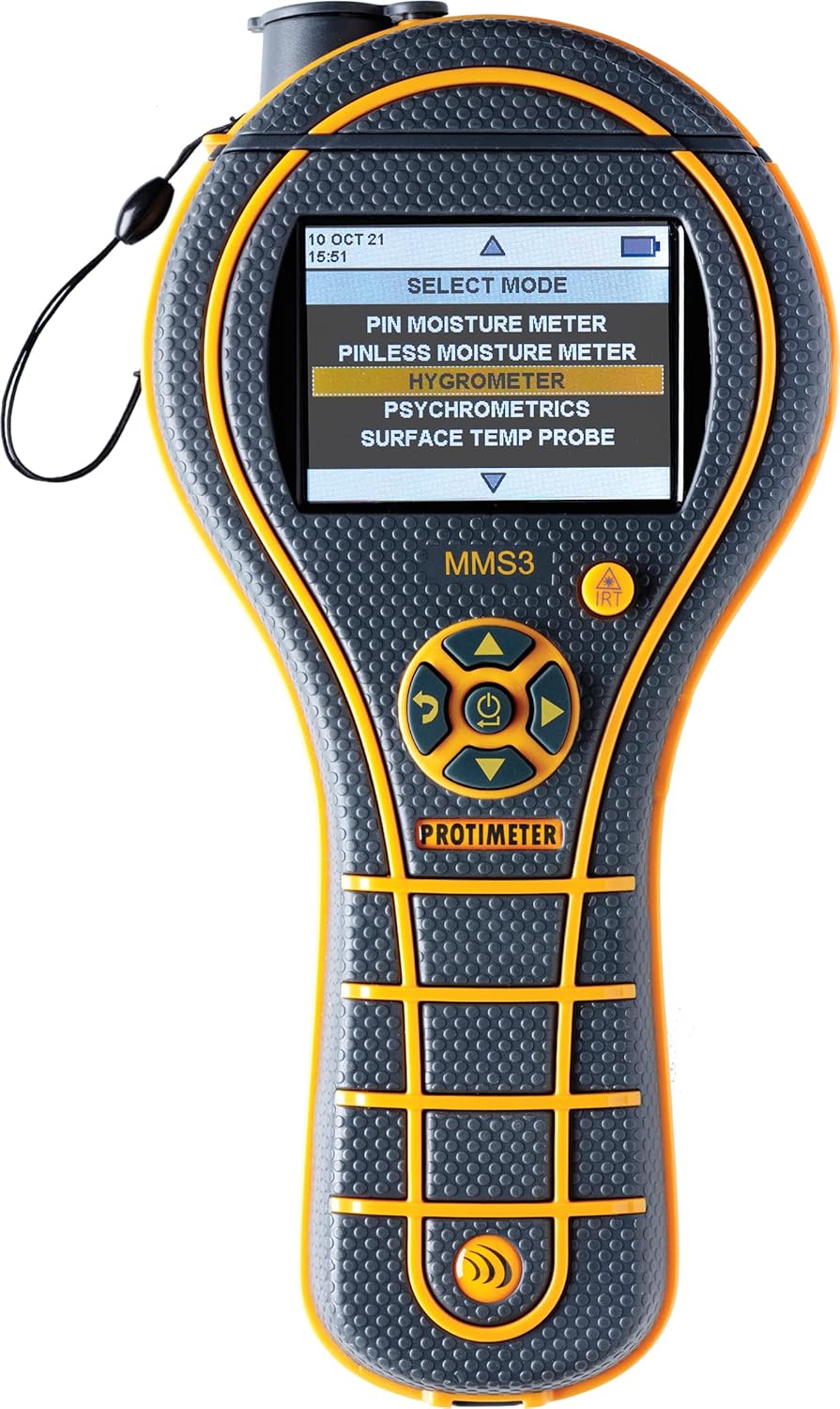 Protimeter BLD9800-C MMS3 Standard Kit Moisture Meter with Hard Case
