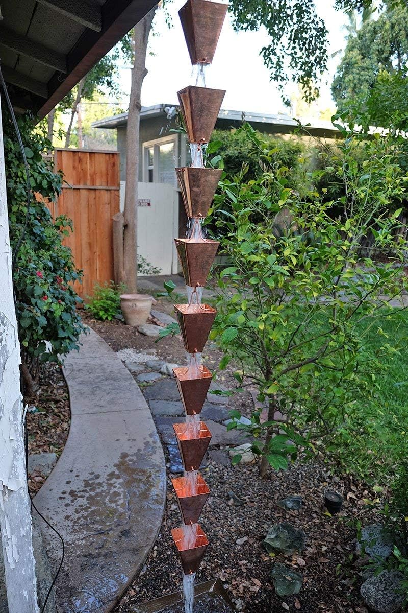 Large Tapered Cups - Copper Plated with Installation Kit (11 Feet)