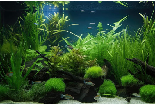 Aquarium Background Diverse Collection of Aquatic Plants Seagrasses Terrarium Background Redwood Root Moss Tropical Style Underwater Plants Fish Tank Background Under The Sea Aquarium Backdrop 30x18in