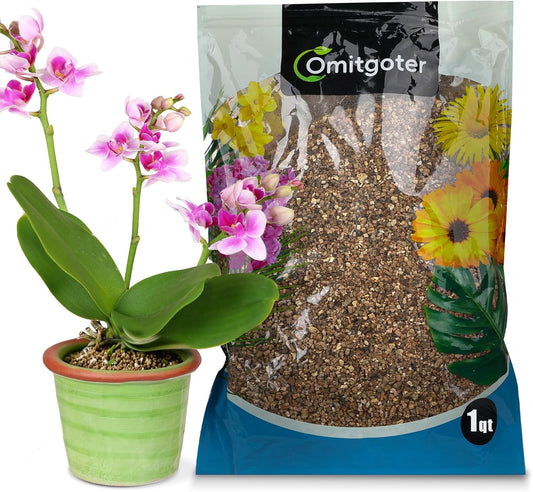 Vermiculite for Gardening 1qt, Horticultural Sand Perfect for Seed Starter or Propagation by Cutting, Soil Addictive for Aeration and Moisture Retention
