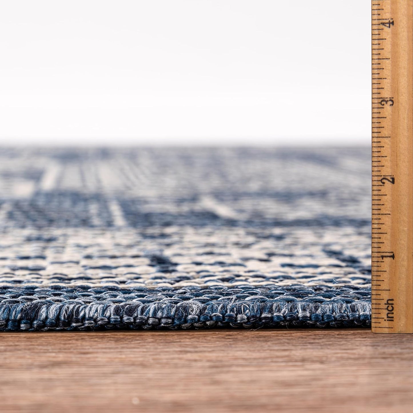 Keen Home Design Terrace Outdoor Runner Rug - 2x6 Washable Indoor/Outdoor Rug for Patio, Kitchen, Balcony, Beach, Garden, Deck and Porch, Size: 2'2"x5'7"
