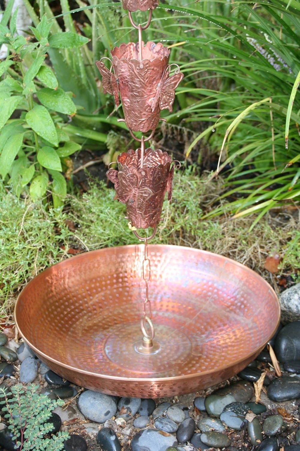 Nutshell Stores Hand Hammered Copper Dish with Loop