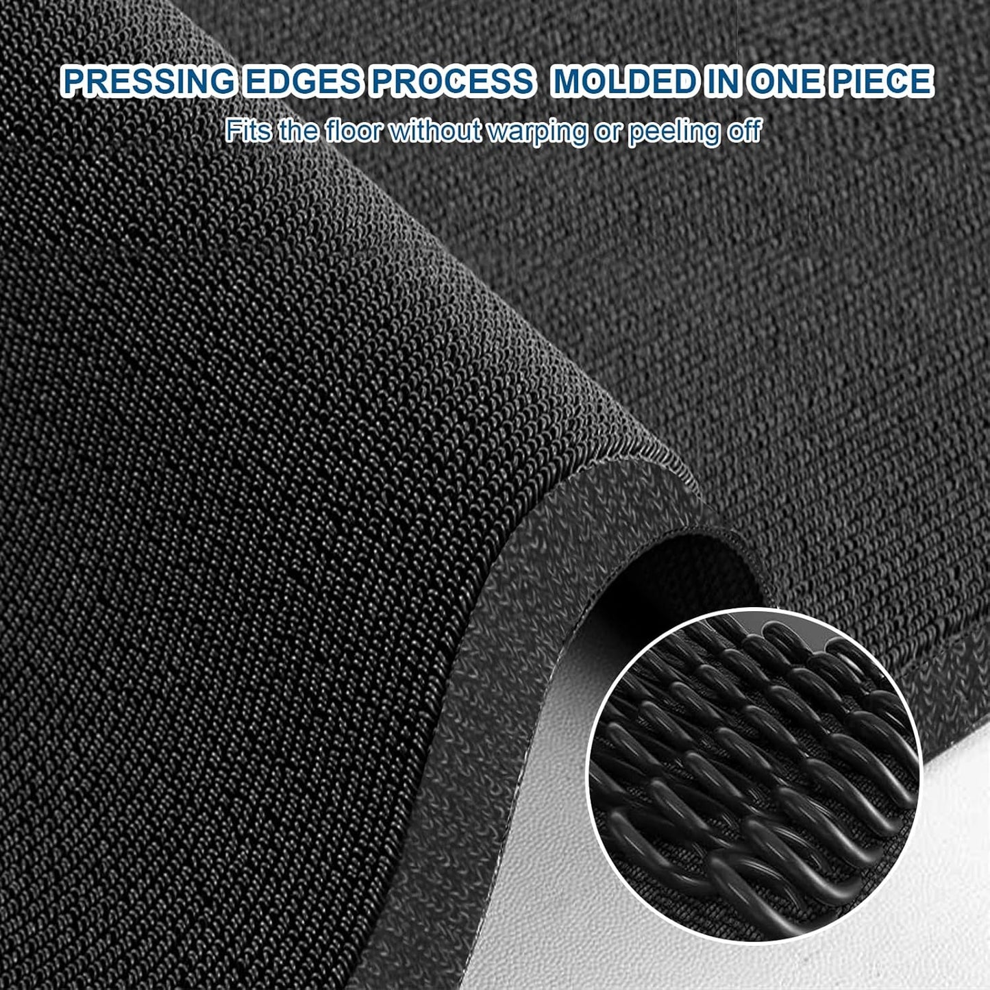 Custom Commercial Area Rug with Any Logo Size Color Shape Floor Entryway Door Mat Welcome Carpet for Business Home Indoor/Outdoor Non Slip Washable Durable
