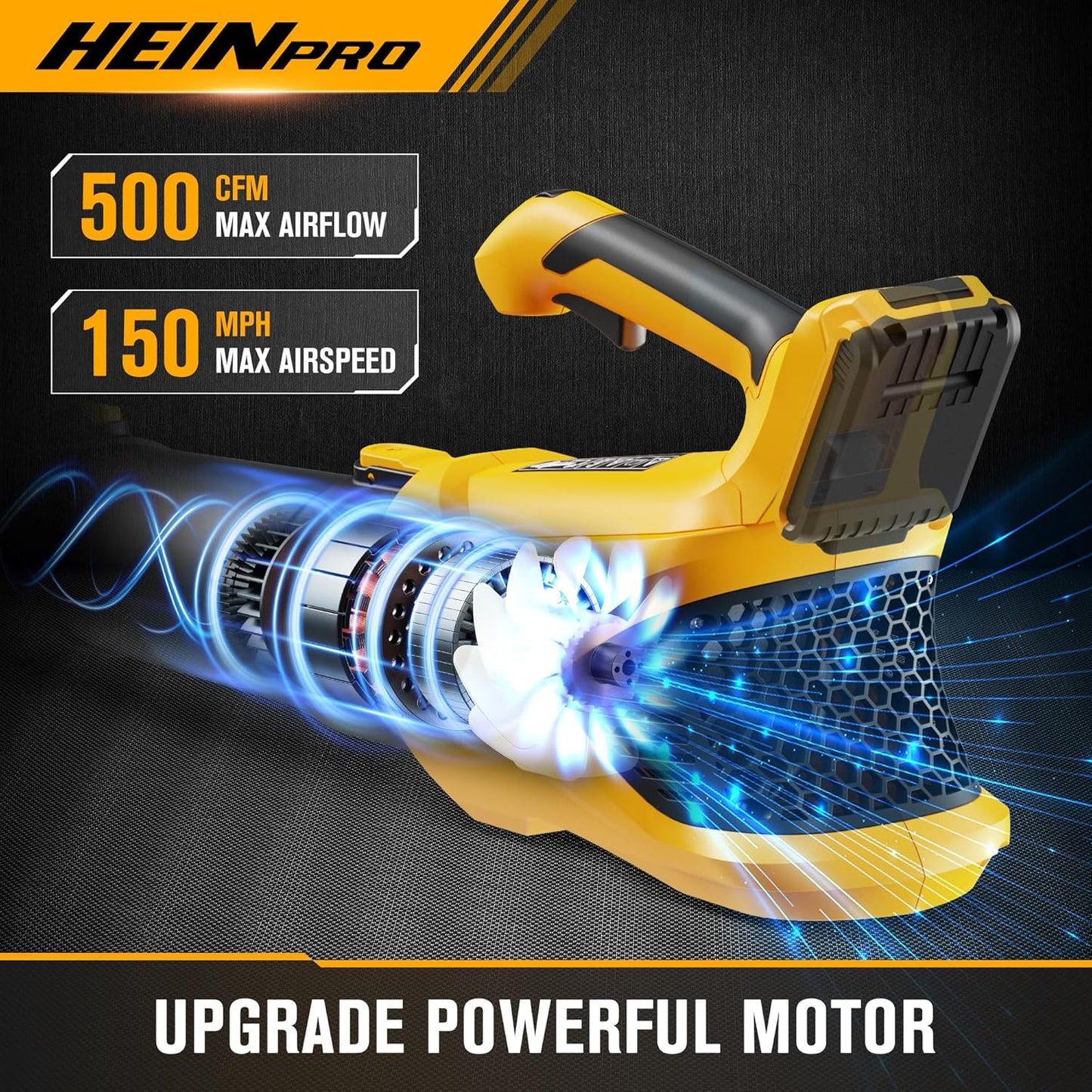 20V Cordless Leaf Blower and 22 Inch Hedge Trimmer Combo Compatible with DEWALT 20V MAX Battery (Battery not Included)