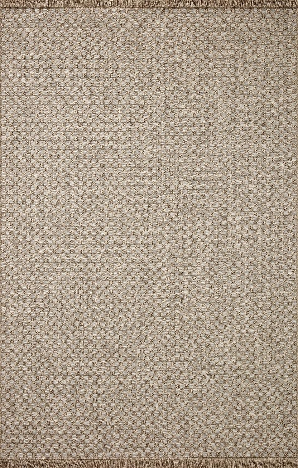 Loloi Dawn Collection Indoor/Outdoor DAW-02 Tan 2'-3" x 3'-9" Accent Rug