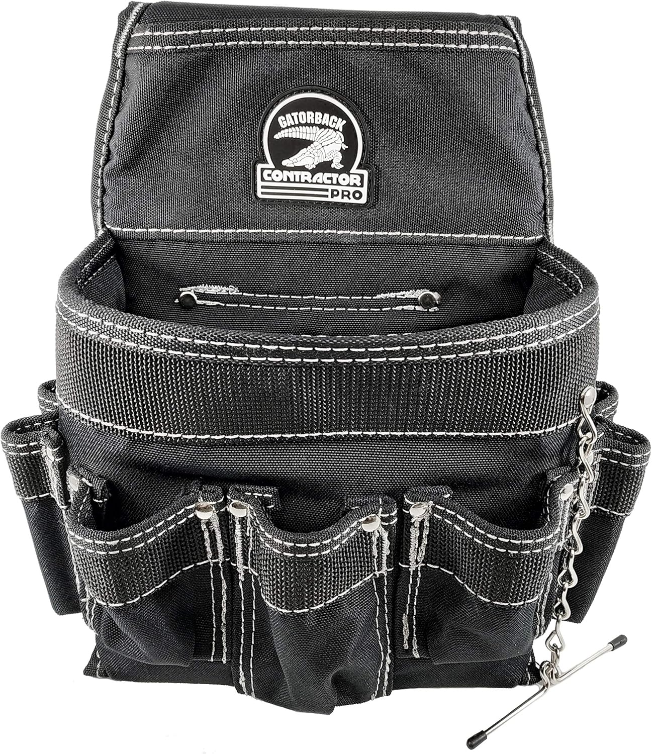 B240 Electrician's Combo with Pro-Comfort Back Support Belt. Heavy Duty Ventilated Work Belt (XXX-Large 50-55 inches)